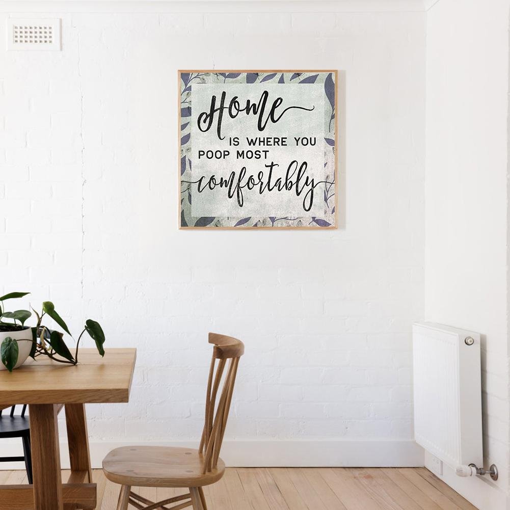 Diamond Painting - Full Round - Home is Always Here