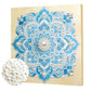 DIY Pearl Painting With Frame - Handmade Self-Adhesive Pearls - Mandala (30*30cm) D