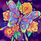 Diamond Painting - Full Round - Butterfly