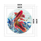 11ct Stamped Cross Stitch - Koi Playing In The Water(50*50cm)