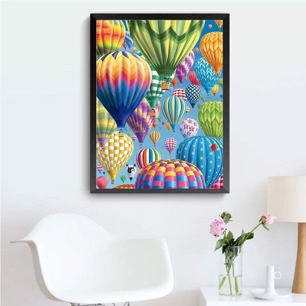Diamond Painting - Full Round - Hot Air Balloon A