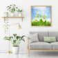 Diamond Painting - Full Round - Blue Sky Flower