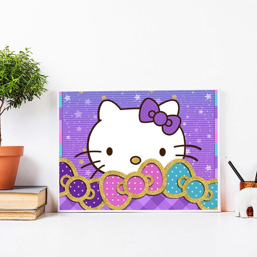 Diamond Painting - Full Round - Hello Kitty