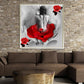 Diamond Painting - Partial Round - Rose Girl