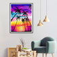 Diamond Painting - Full Round - Beach at Dusk