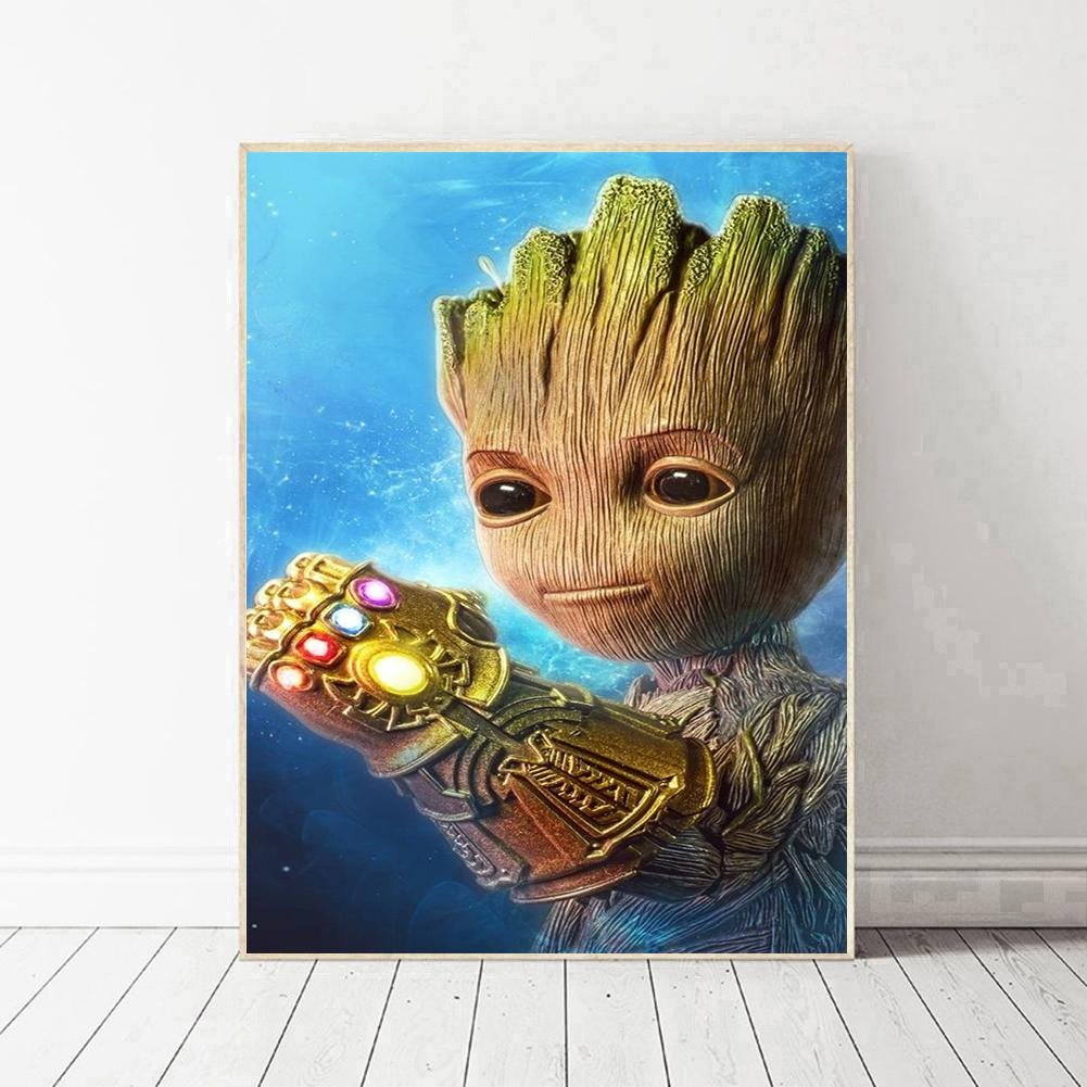 Diamond Painting - Full Round - Groot A