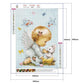 5D DIY Diamond Painting Kit - Full Round - Playing Angel