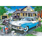 5D Diy Diamond Painting Kit Full Round Beads Cars