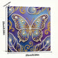 DIY Pearl Painting With Frame - Handmade Self-Adhesive Pearls - Butterfly (25*25cm) G