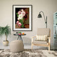 DIY Color Flowers Hand Painted Canvas Oil Art Picture Craft Home Wall