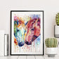 Diamond Painting - Full Round - 2 Horses