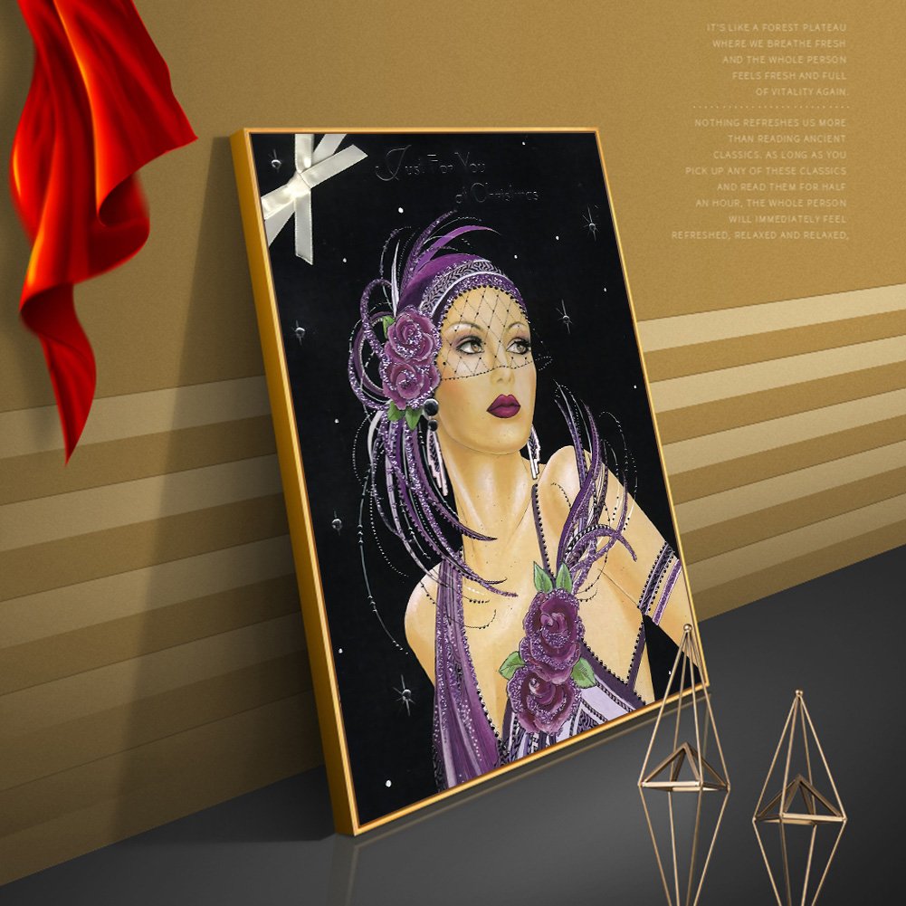 Diamond Painting - Full Round - Noble Woman