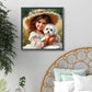 Diamond Painting - Full Round / Square - Dog and Girl D