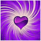 Diamond Painting - Full Round - Purple Heart