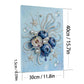 DIY Pearl Painting With Frame - Handmade Self-Adhesive Pearls - Blueberry (30*40cm)