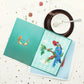 DIY Diamond Painting Greeting Card - Bird B