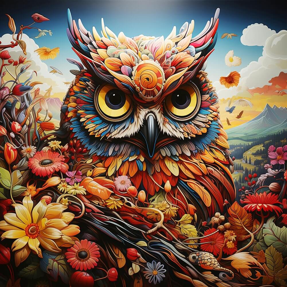 field owl diamond art