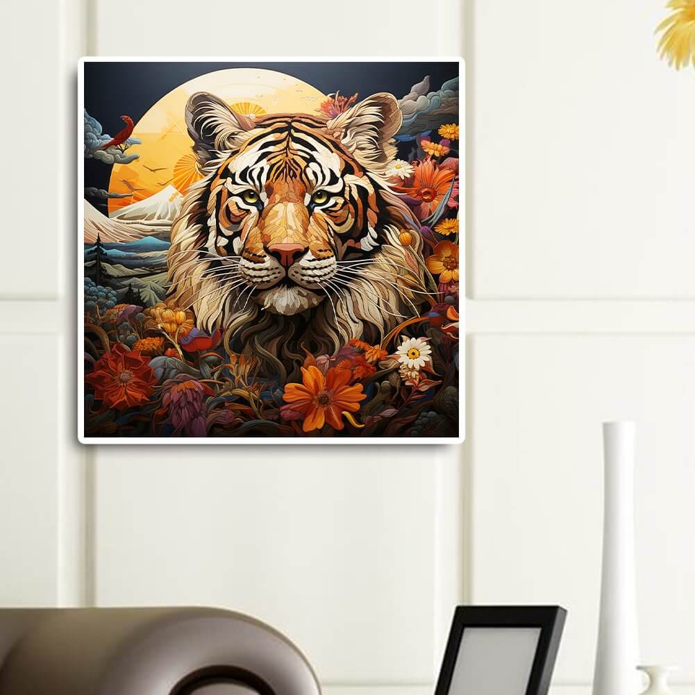 Field Tiger 5D DIY Diamond Painting