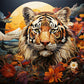 5D DIY Diamond Painting - Full Round / Square - Field Tiger