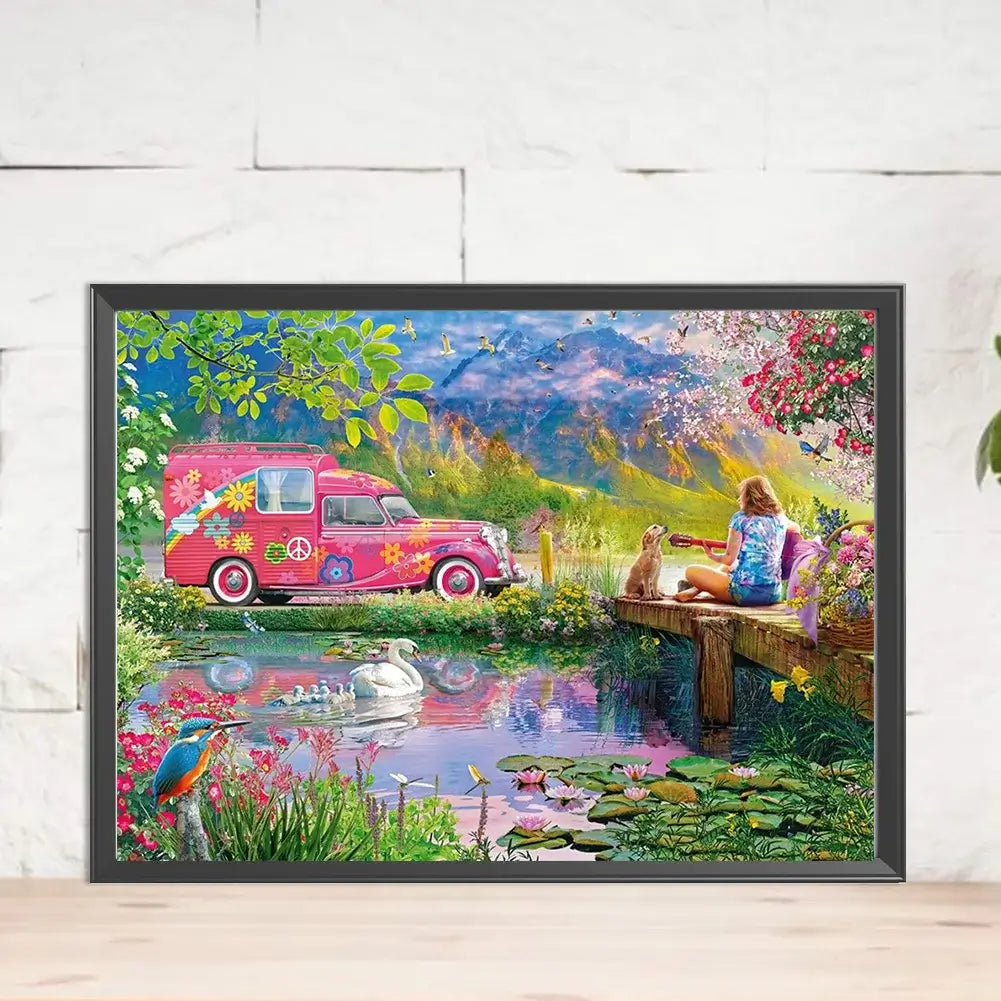 Field Trip 5D DIY Flower Diamond Painting