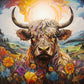 5D DIY Diamond Painting - Full Round / Square - Field Yak