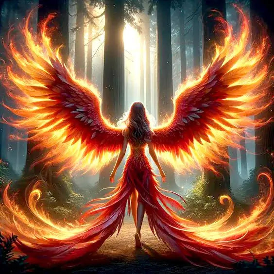  Fire Angel 5D DIY Diamond Painting
