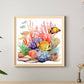 fish under sea diamond art