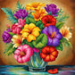 flower bouquet diamond painting
