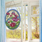 DIY Flower Dragonfly Diamond Painting Vintage Hanging Ornament