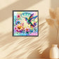 Flower Humming Bird 5D DIY Diamond Painting