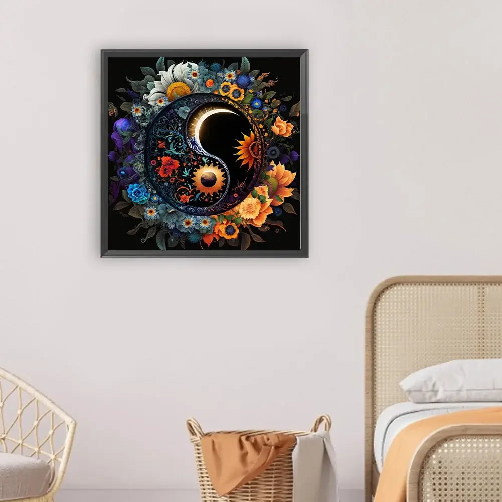 DIY Flower Tai Chi Diamond Painting