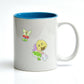 flying princess diamond sticker on cup
