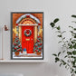 Front of The Door Christmas Diamond Painting