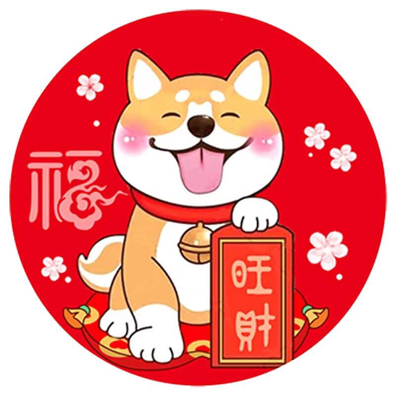 Diamond Painting - Full Round - Lucky Cat / Dog