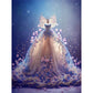 full drill wedding dress diamond painting kit