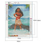 full round diamond painting Moana princess size