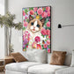 blossom cat diamond embroidery kit