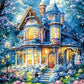 DIY Diamond Painting Kit - Full Round / Square - Garden Castle