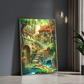 garden cottage full drill diamond painting