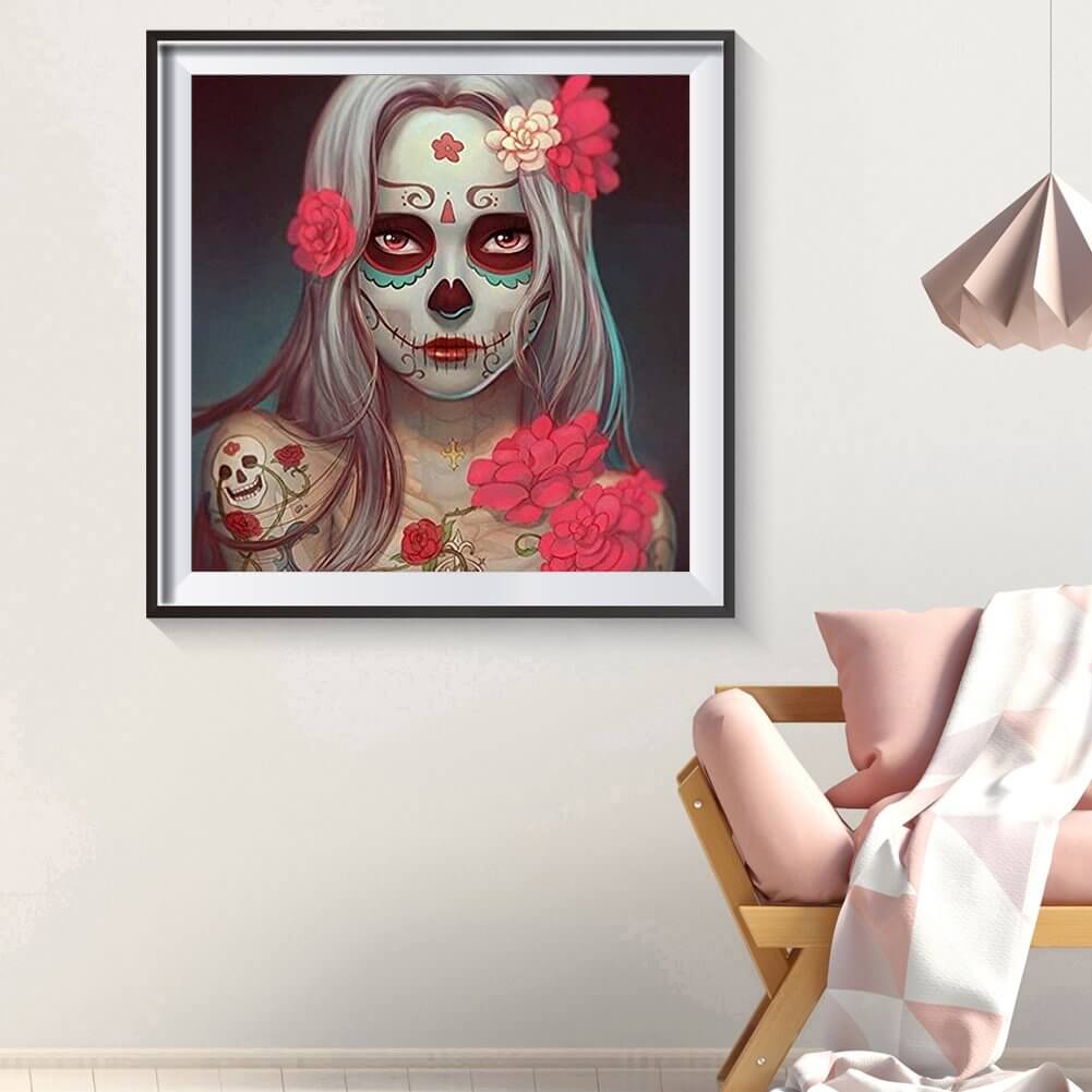 Ghost Girl 5D DIY Halloween Diamond Painting Kit