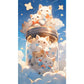 Glass Bottle Cats 5D DIY Diamond Painting