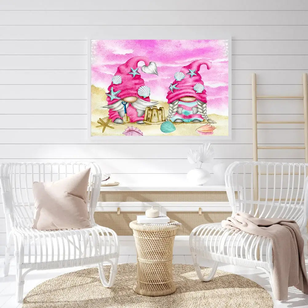 goblin on beach diamond painting