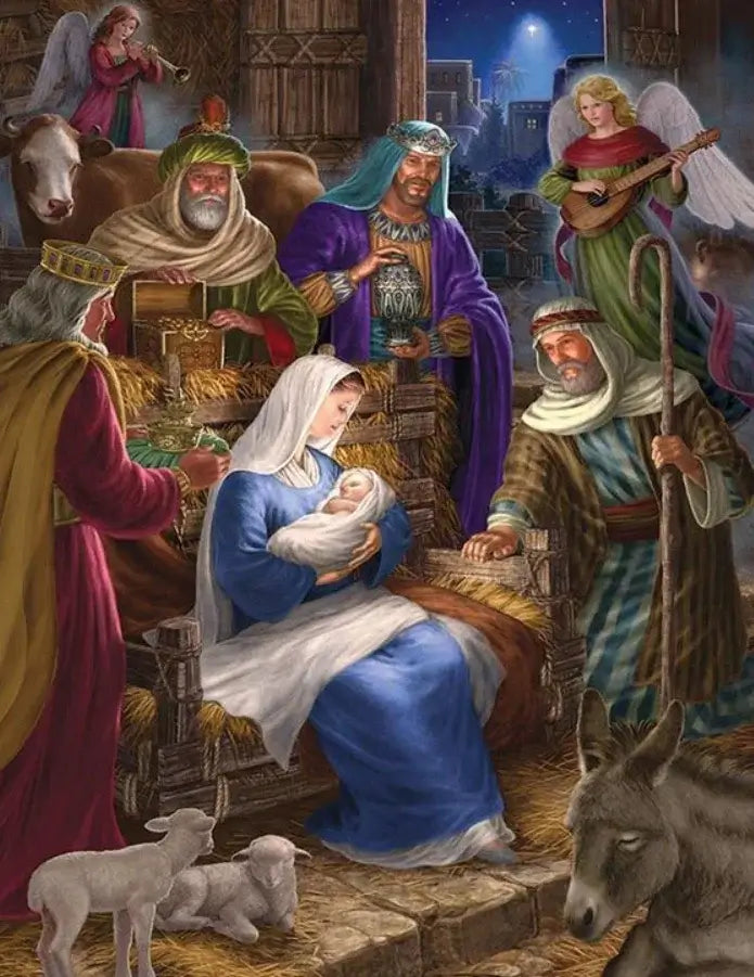 Religion Diamond Painting - Full Round / Square - Holy Family