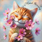 Good Morning Cat Diamond Painting