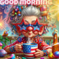 Good Morning Lady Diamond Painting Kit