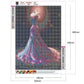 diy grace wedding dress 5d full drill diamond art kit