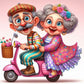Grandma And Grandpa Diamond Painting