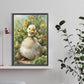 5D DIY Butterfly Diamond Painting Kit - Full Round / Square - Grassy Bushes Duck