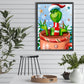 Grinch Has Bath 5D DIY Diamond Painting