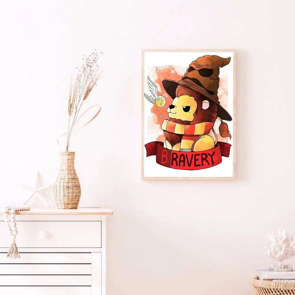 Harry Potter Diamond Painting - Full Round / Square - Gryffindor